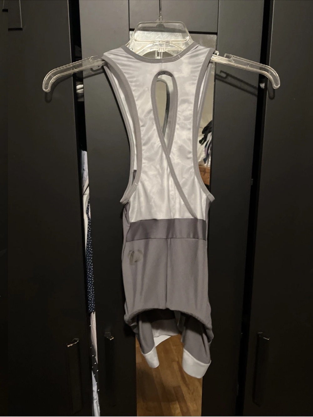 Pearl Izumi Women's Attack Bib Short Size Medium Castlerock With Defect - Picture 2 of 5